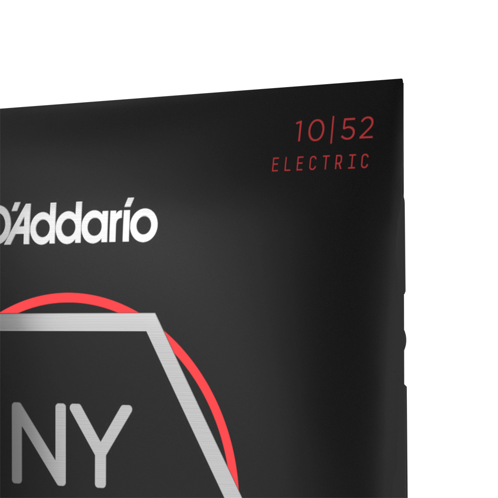 D'Addario NYXL1052 Nickel Wound Electric Guitar Strings, Light Top / Heavy Bottom Gauge 10-52
