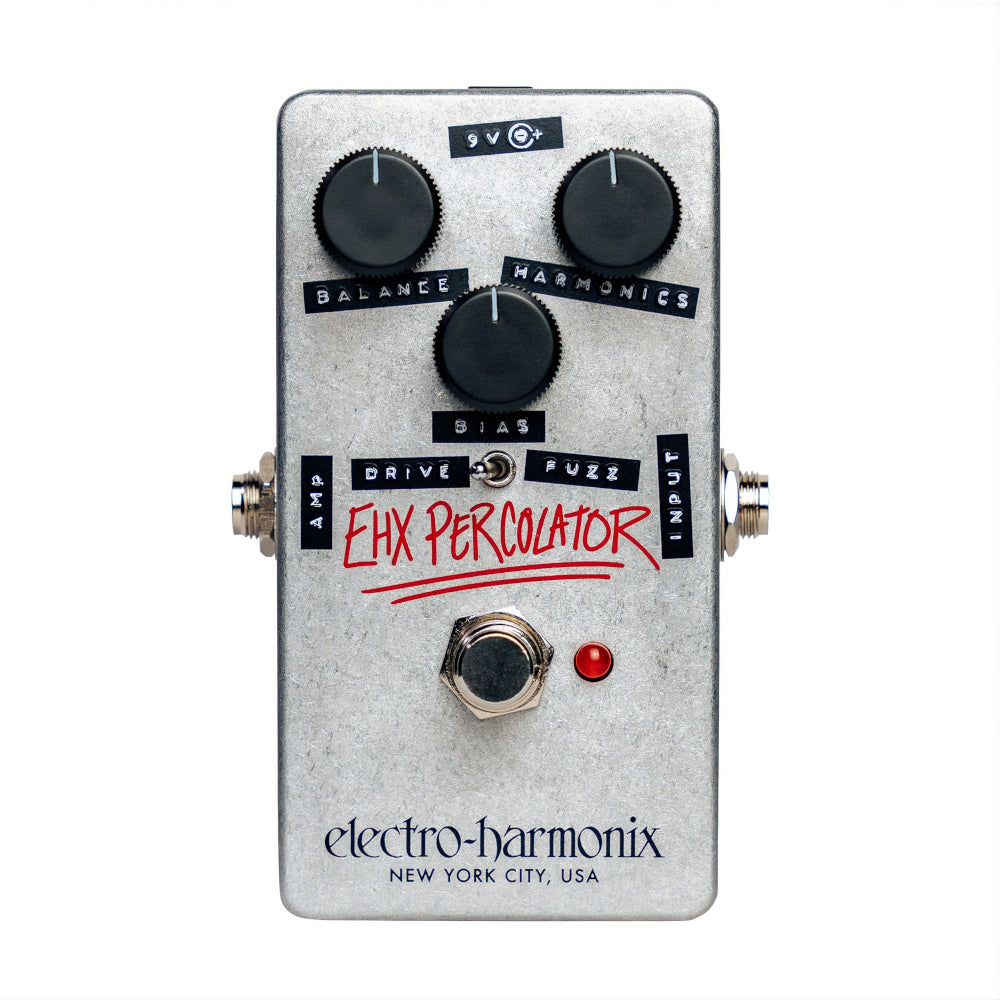 Electro-Harmonix Percolator Harmonic Saturator Fuzz Pedal