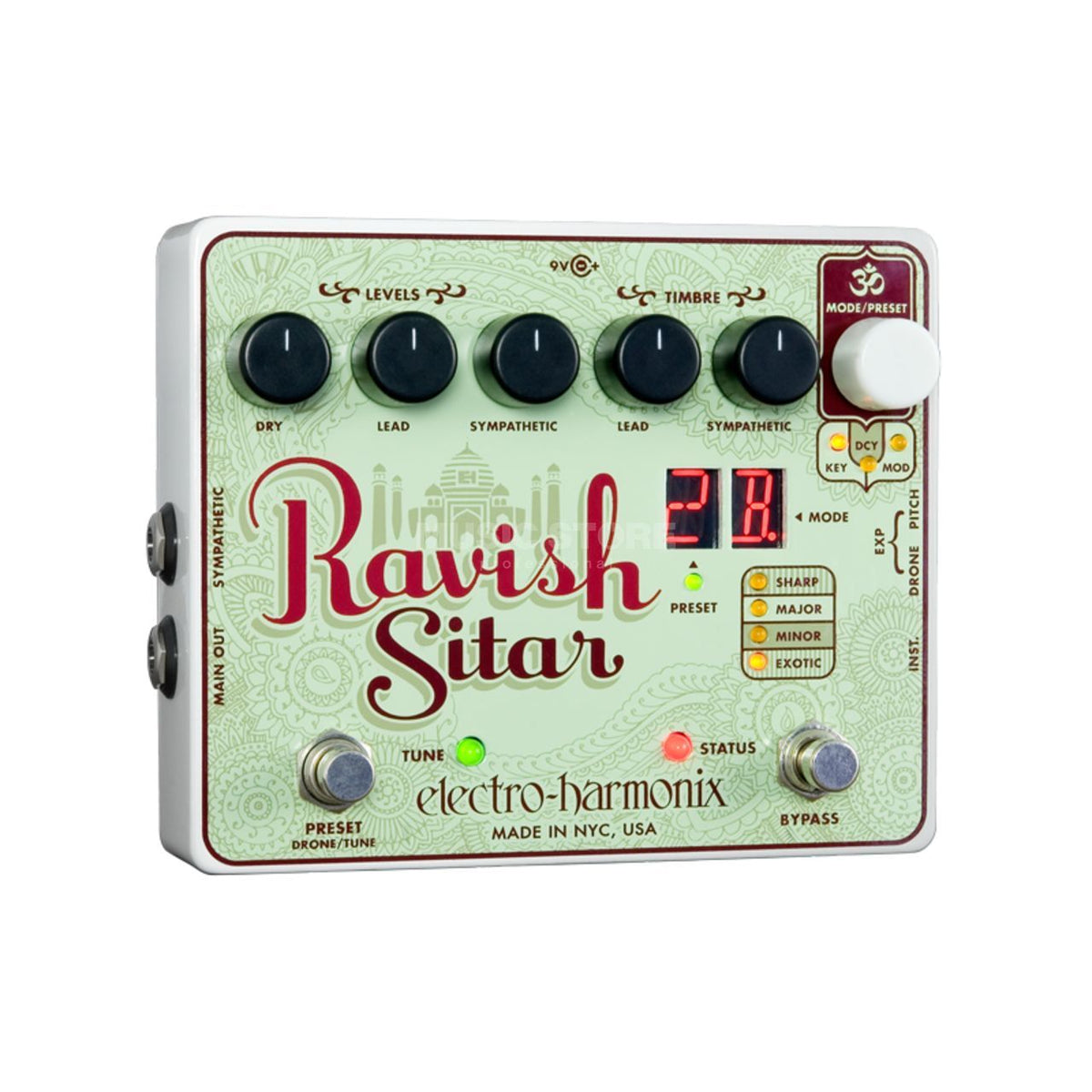 Electro-Harmonix Ravish Sitar Guitar Pedal