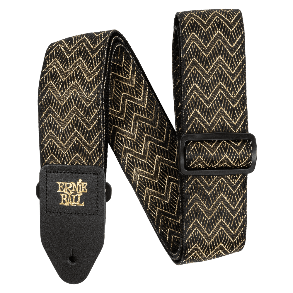 Ernie Ball P05626 Classic Jacquard Guitar Strap/Bass Strap - Golden Waves