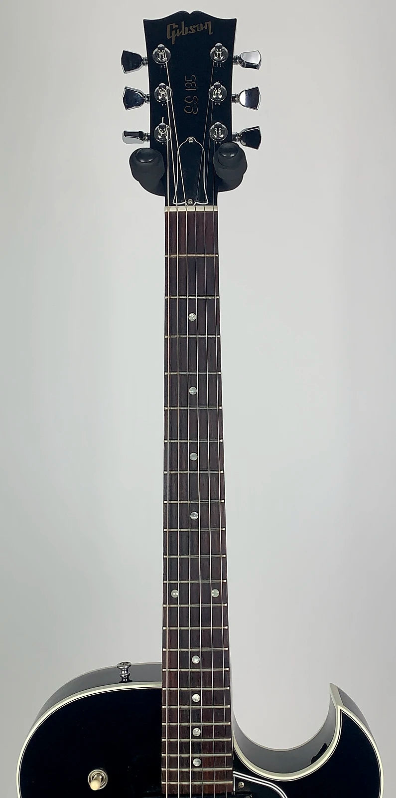 Used 2002 Gibson ES-135 Ebony W/ Hard Shell Case - Rock City