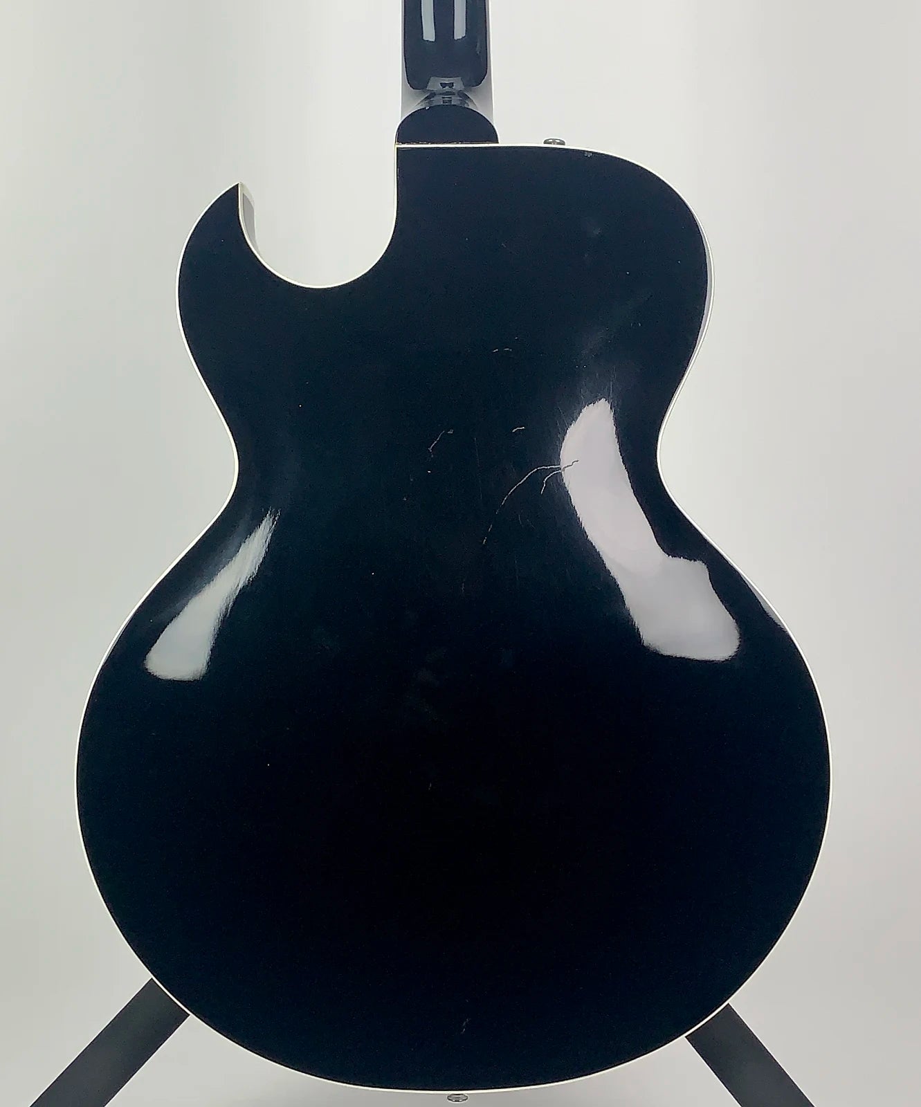 Used 2002 Gibson ES-135 Ebony W/ Hard Shell Case - Rock City