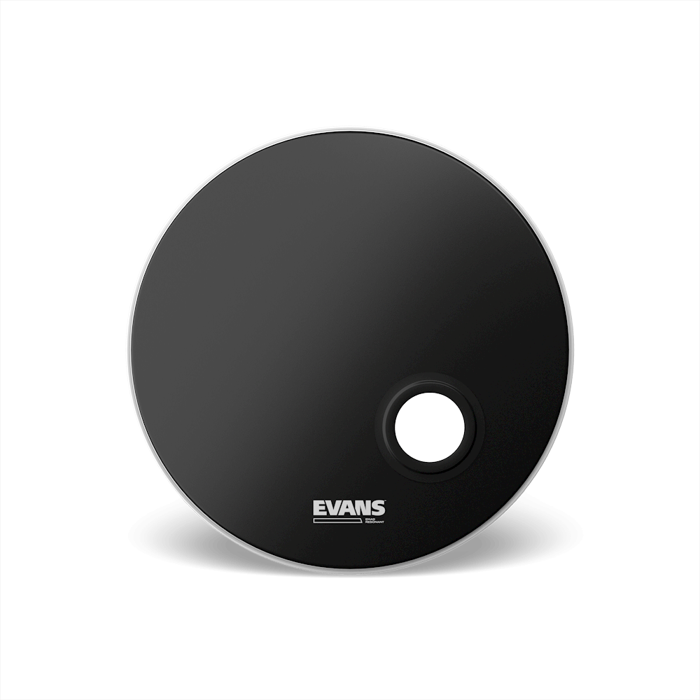 Evans EMAD ResonantT 22" Bass Drumhead - Black