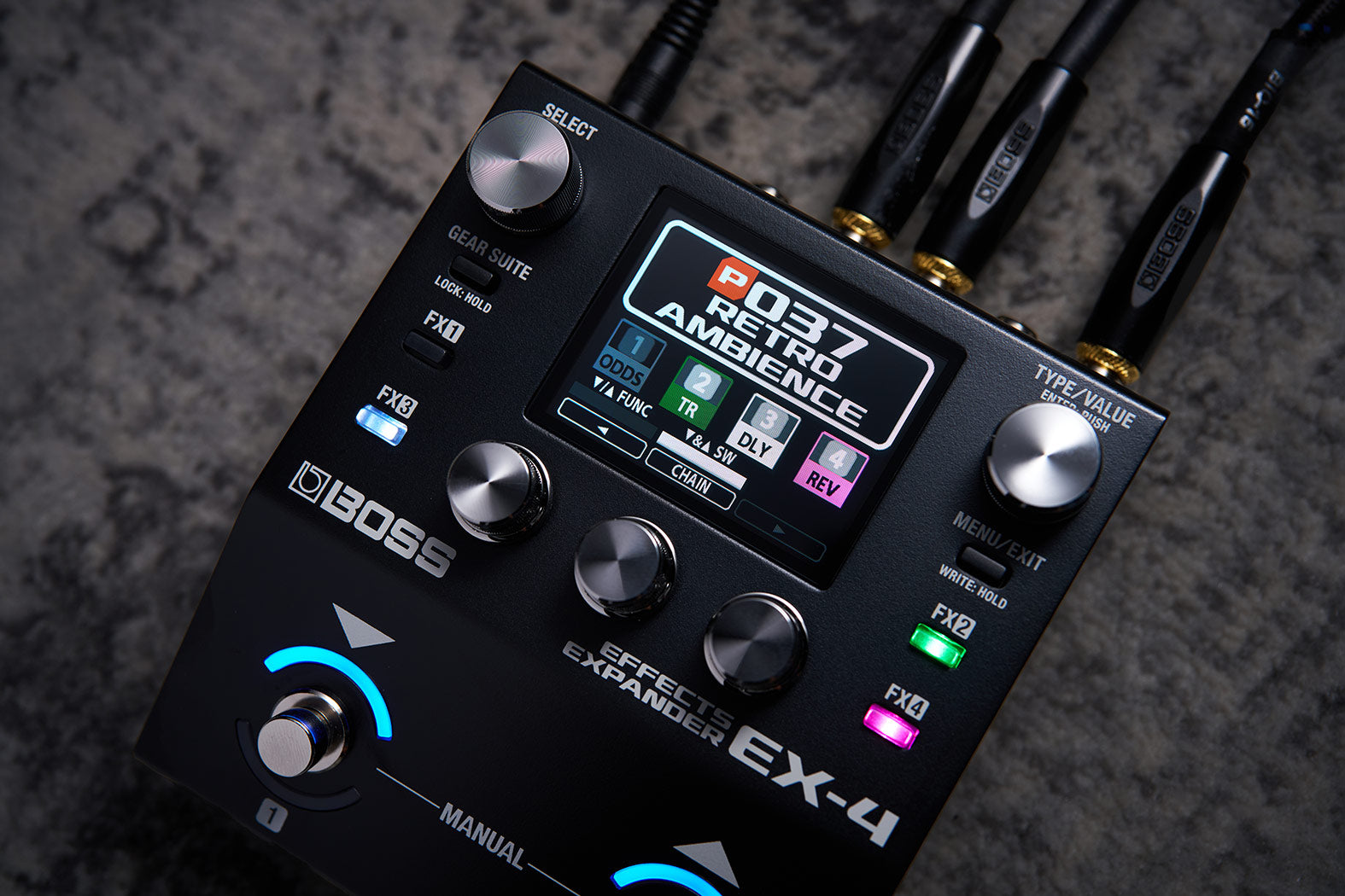 Boss EX-4 Effects Expander Multi-Effects Pedal