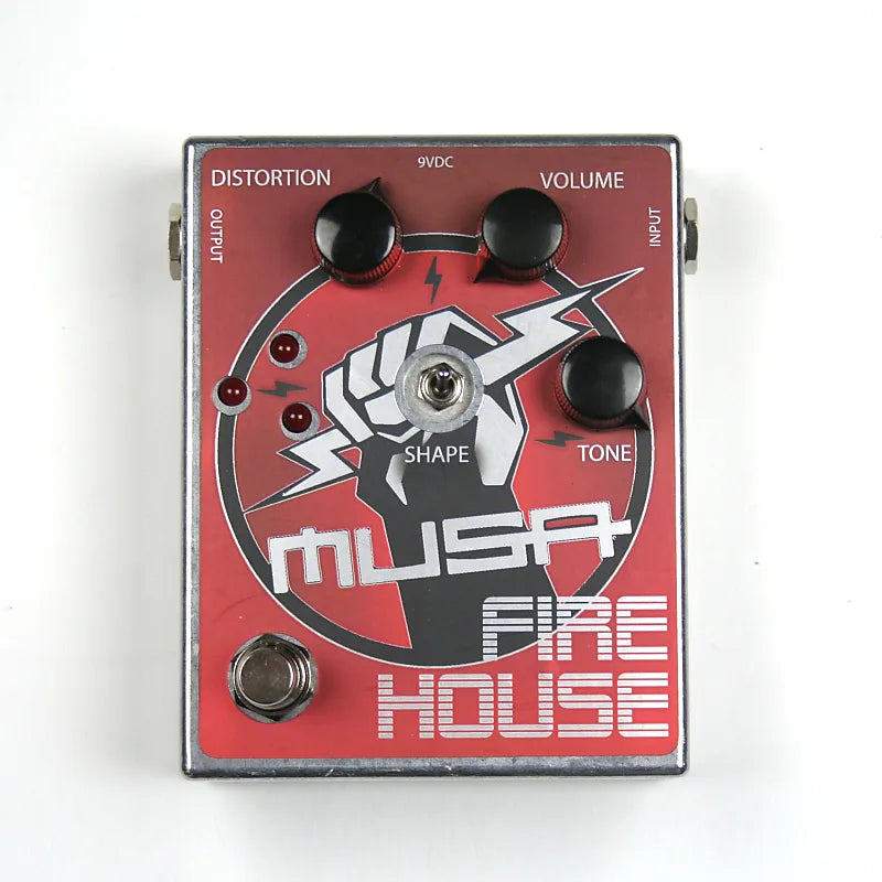 Musa Fire House Distortion Guitar Pedal