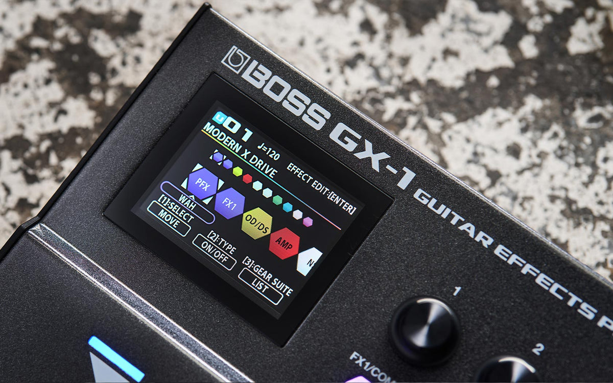 Boss GX-1 Guitar Effects Processor Multi-Effect Pedal