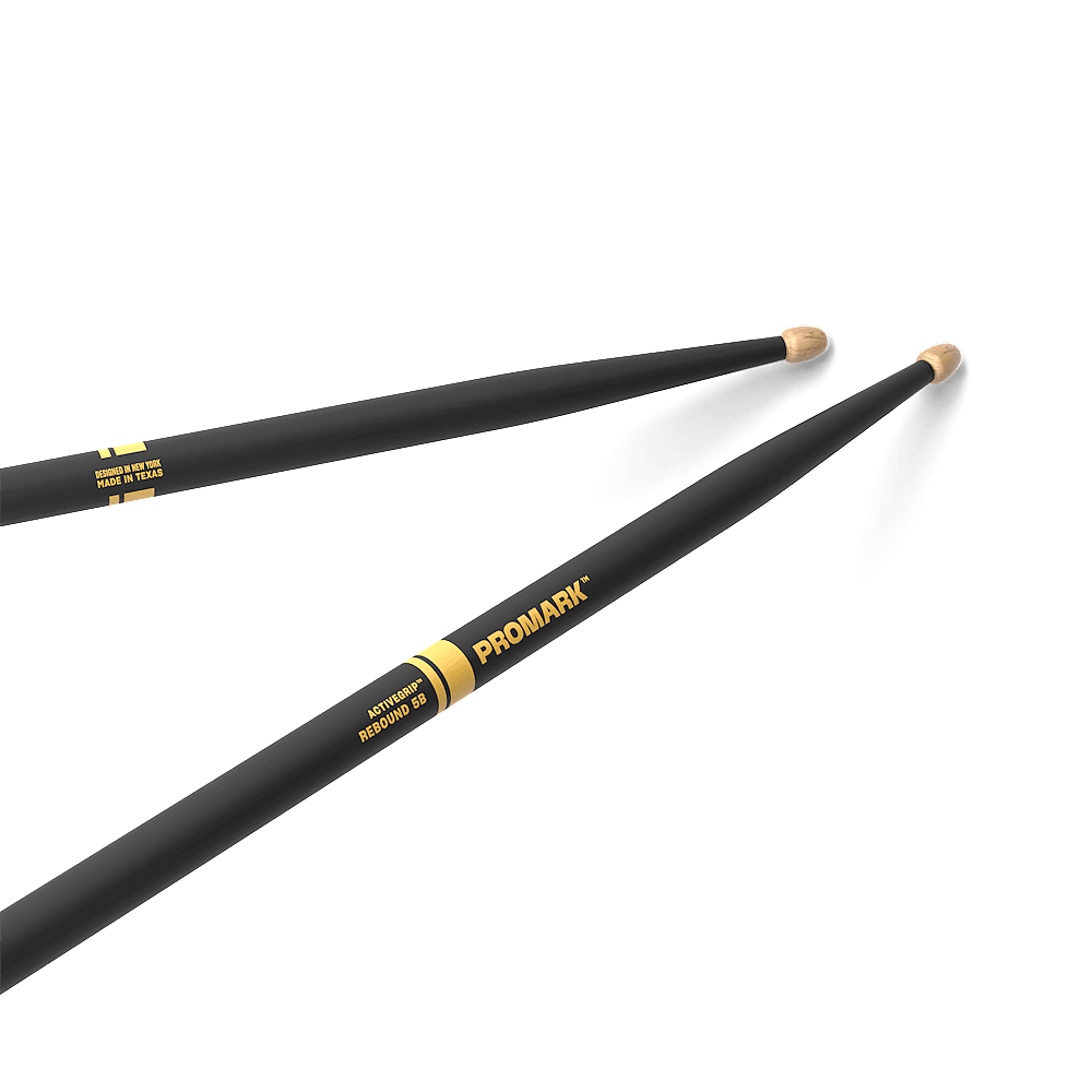ProMark REBOUND 5B ActiveGrip Hickory R5BAG Drumsticks