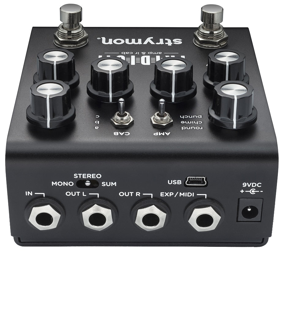 Strymon Iridium Stereo Amp Modeler & IR Cab Simulator Pedal