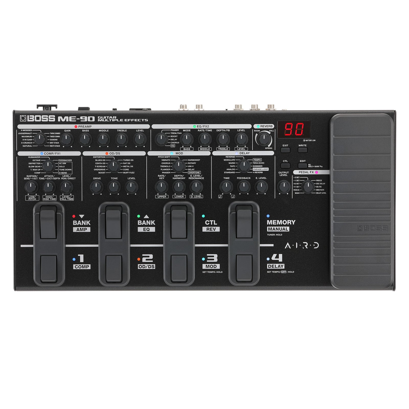 Boss ME-90 Guitar Multi-Effects Pedal
