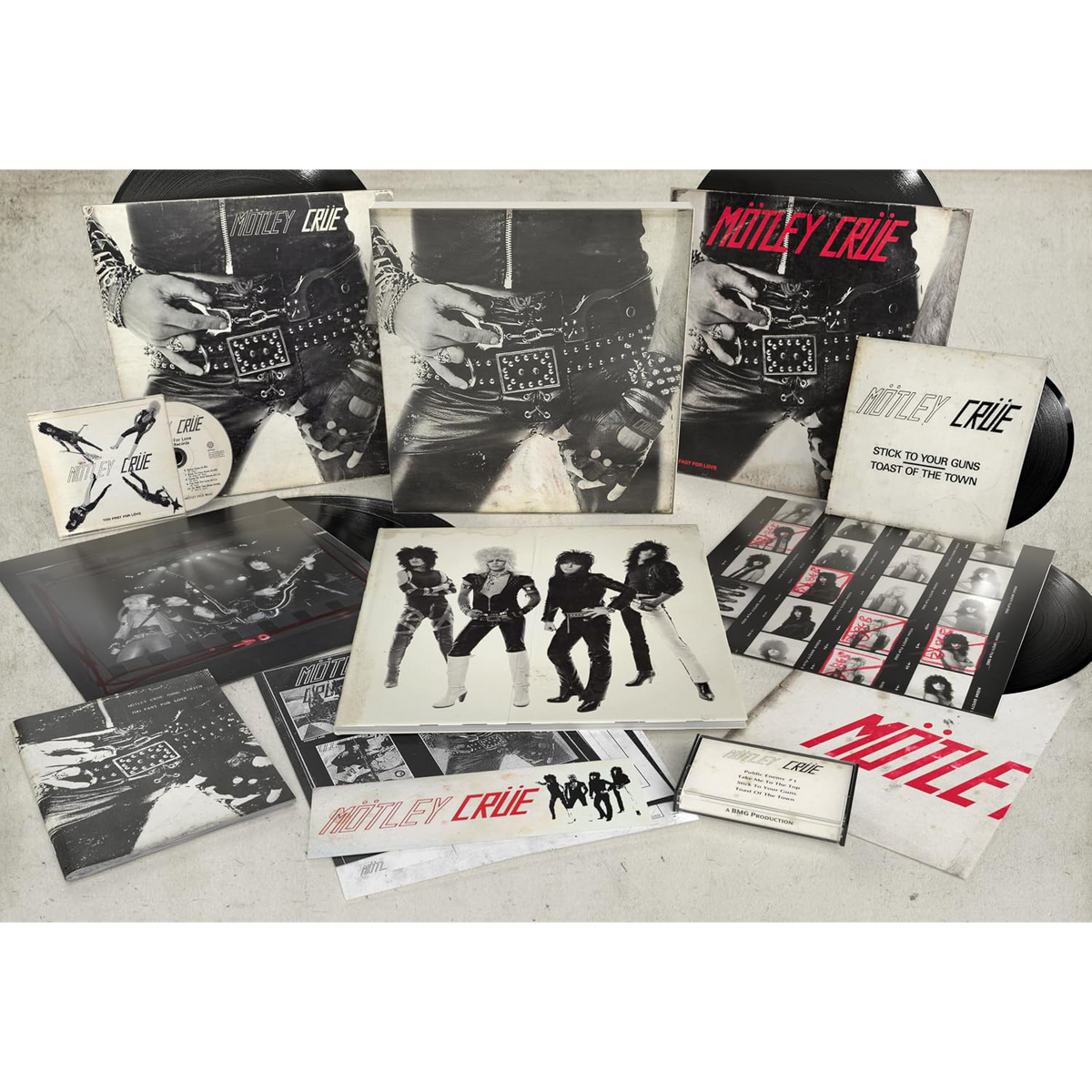 Motley Crue - Too Fast For Love (45th Anniversary Limited Deluxe Edition Vinyl Box Set) PRE-ORDER! RELEASES 10.30.2026