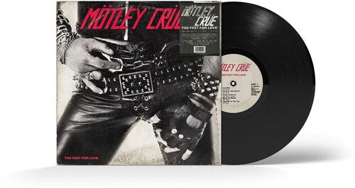 Motley Crue - Too Fast For Love (45th Anniversary Edition Red &amp; Black Leather Colored Vinyl)
