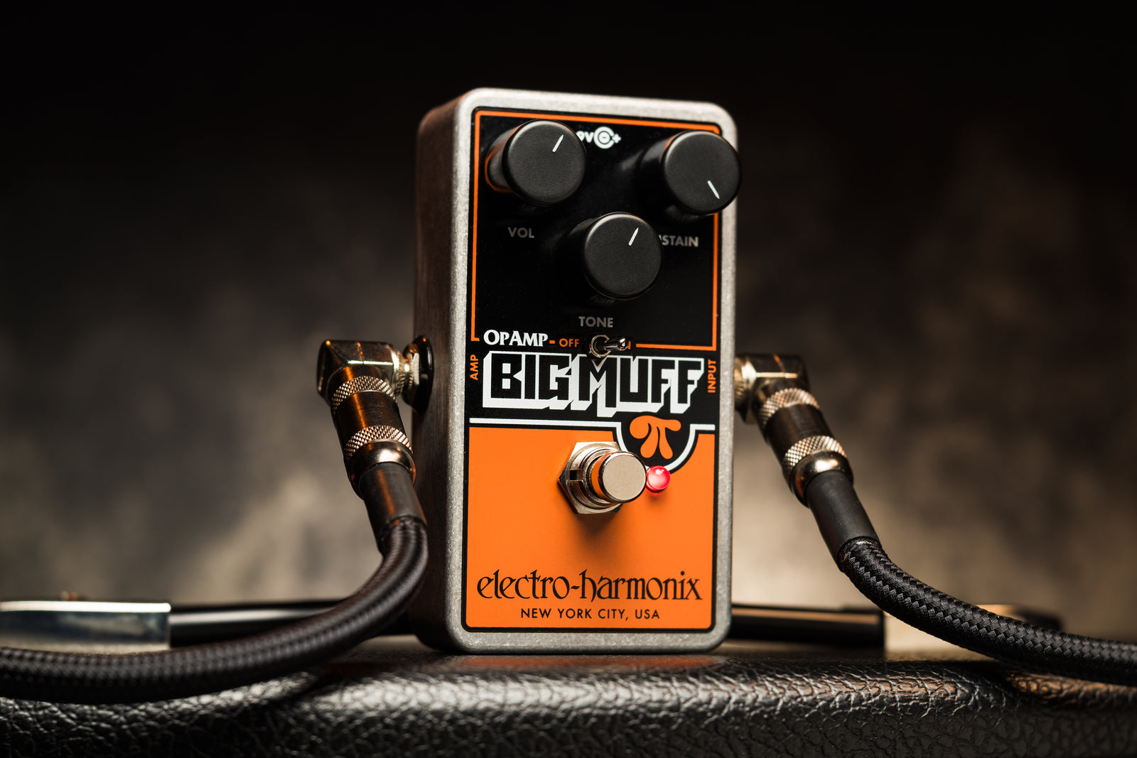 Electro-Harmonix Op-Amp Big Muff Pi Fuzz/Distortion/Sustainer Pedal