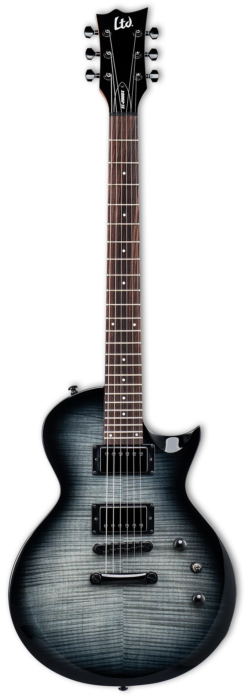 ESP LTD EC-200DX Electric Guitar - Charcoal Burst