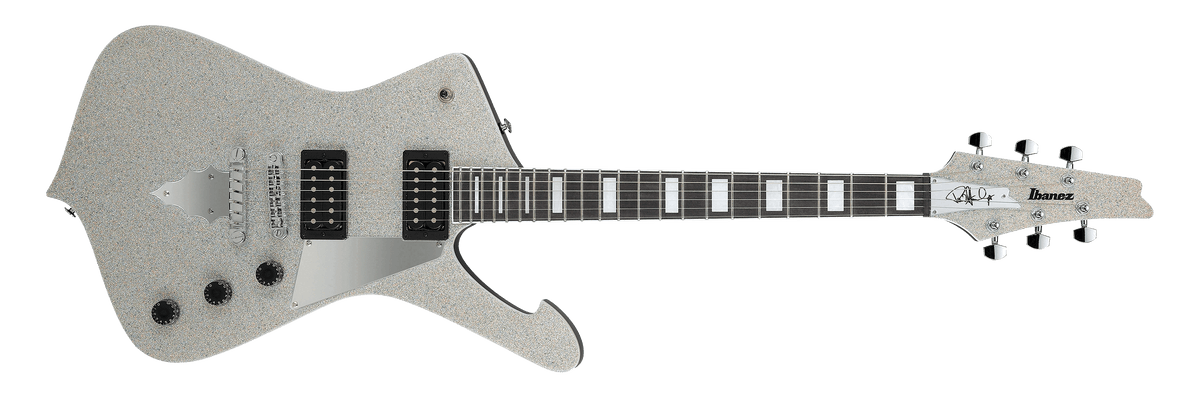 Ibanez PS60 Paul Stanley Signature Iceman Electric Guitar - Silver Sparkle