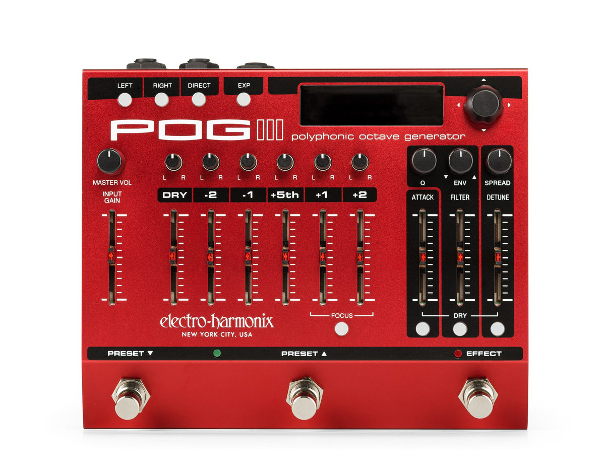 Electro-Harmonix POG3 Polyphonic Octave Generator Guitar Pedal