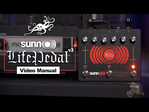 EarthQuaker Devices Sunn O))) Life V3 Distortion & Boost With Octave Guitar Pedal