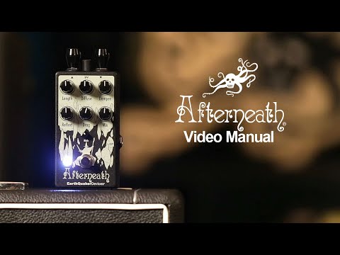 EarthQuaker Devices Afterneath V3 Enhanced Otherworldly Reverberator Guitar Pedal