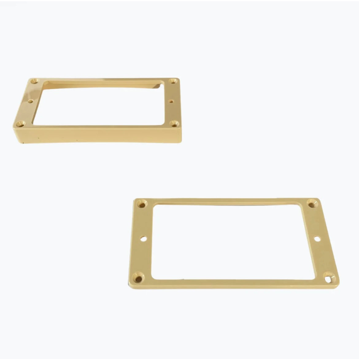 Allparts PC-0733-028 Curved Neck And Bridge Humbucking Pickup Ring Set - Cream