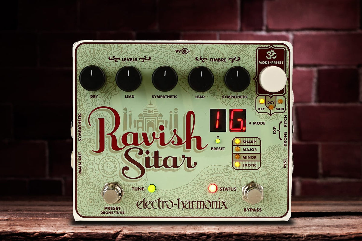 Electro-Harmonix Ravish Sitar Guitar Pedal