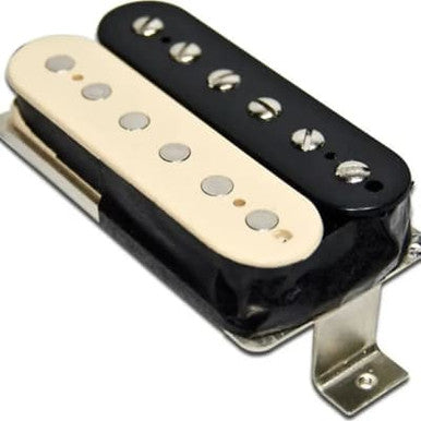 Mojotone 44 Magnum Humbucker Pickup (Bridge) - Zebra Uncovered (Screw Side Black)