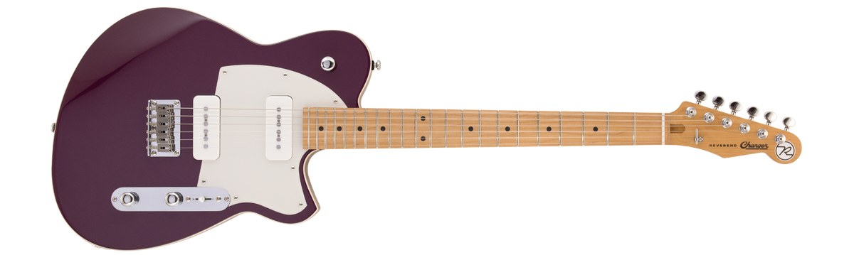 Reverend Bolt-On Series Charger 290 Electric Guitar - Purple Punch