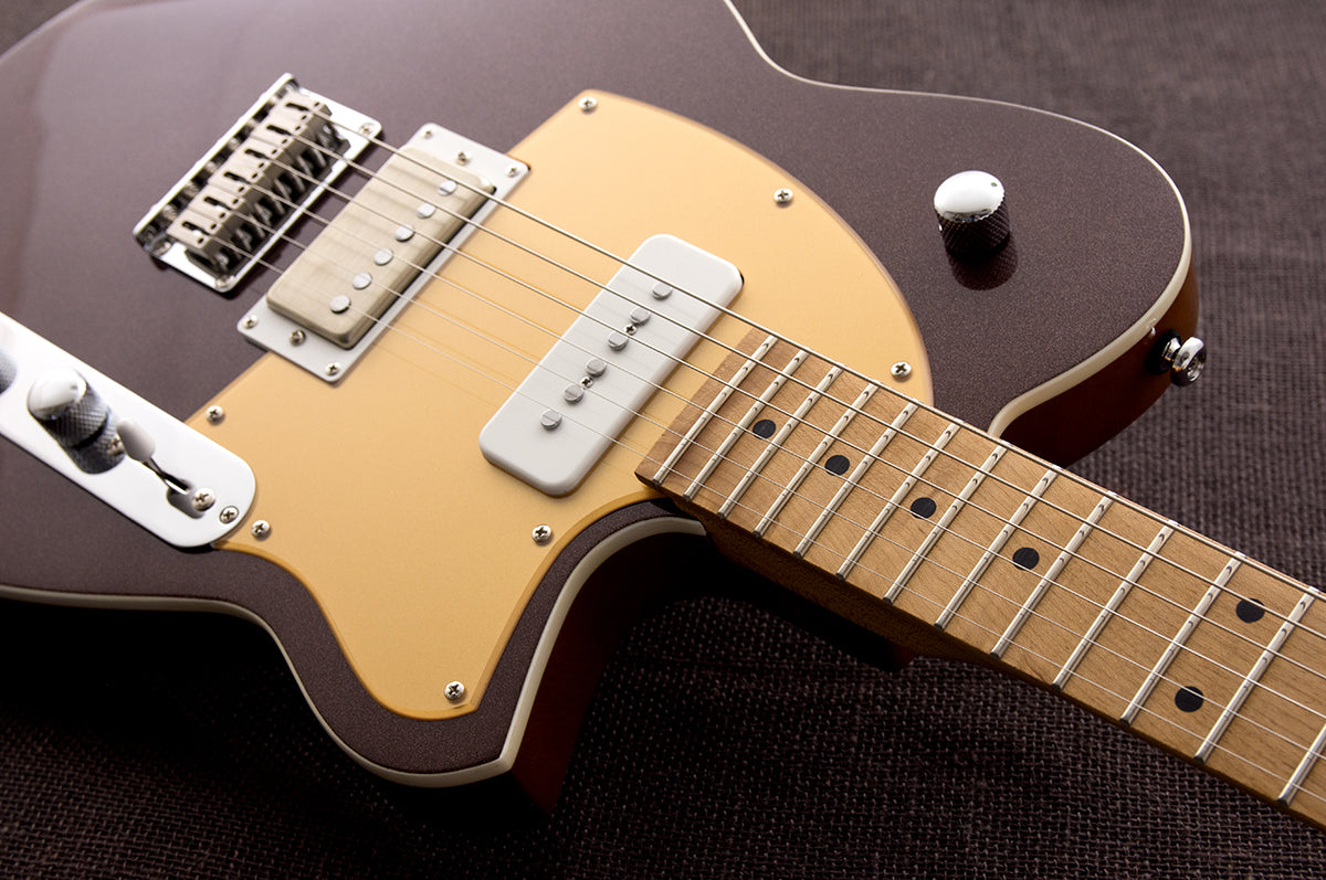 Reverend Bolt-On Series Charger H90 Electric Guitar - Metallic Bordeaux