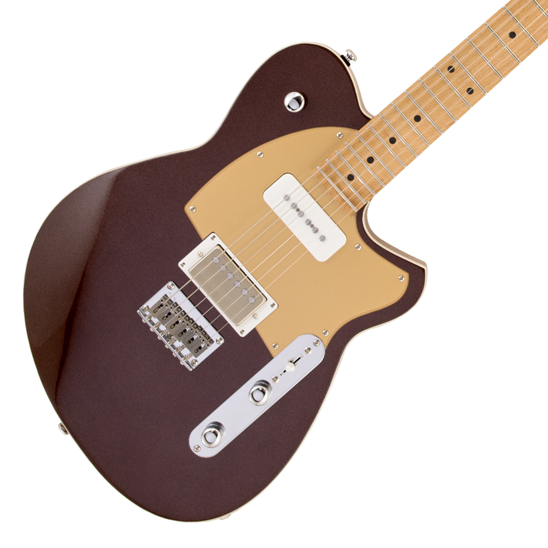 Reverend Bolt-On Series Charger H90 Electric Guitar - Metallic Bordeaux