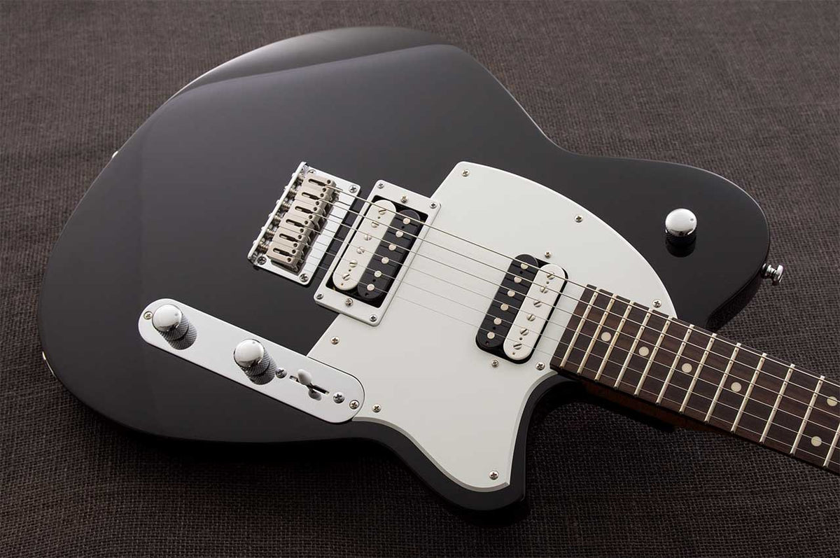 Reverend Charger Standard HH Electric Guitar - Midnight Black