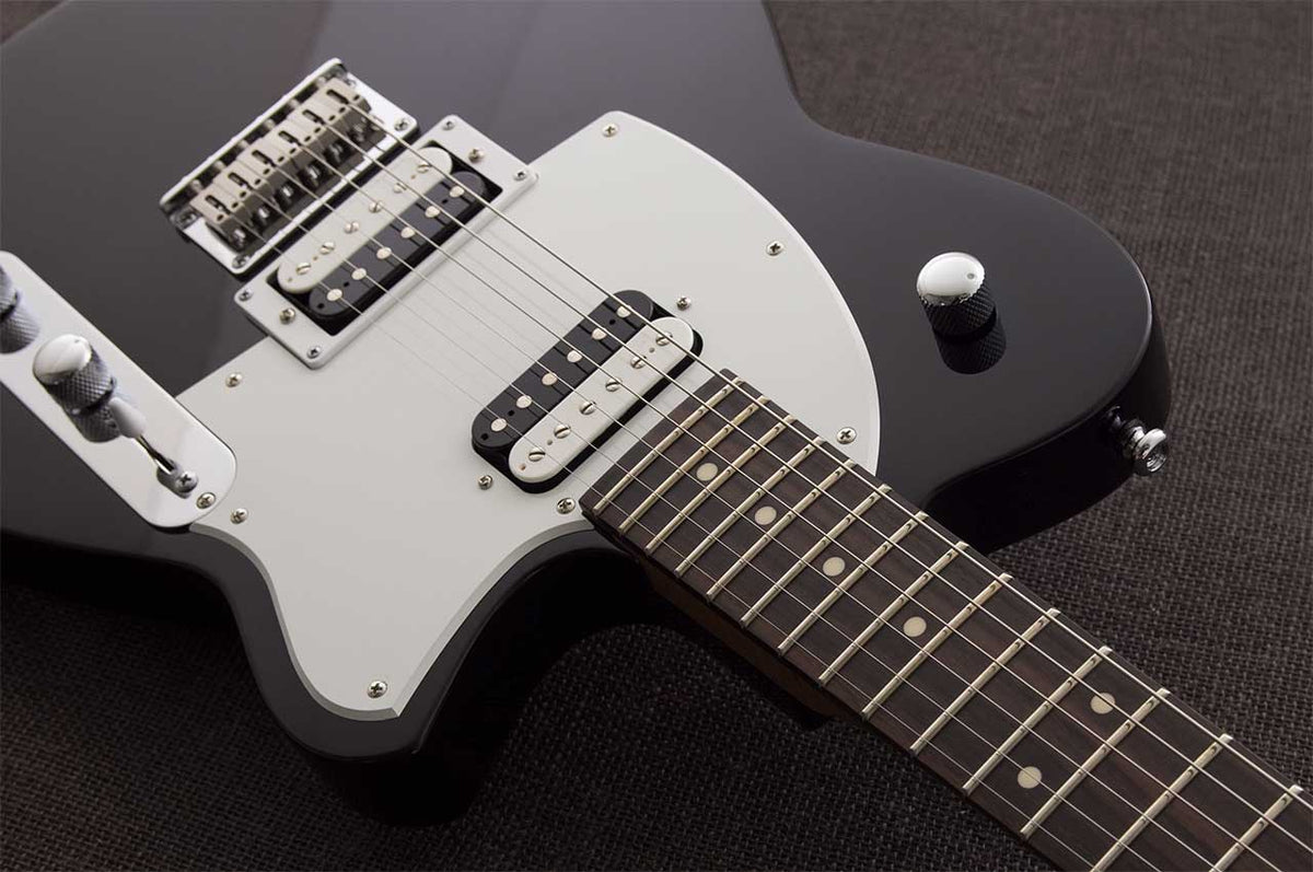 Reverend Charger Standard HH Electric Guitar - Midnight Black