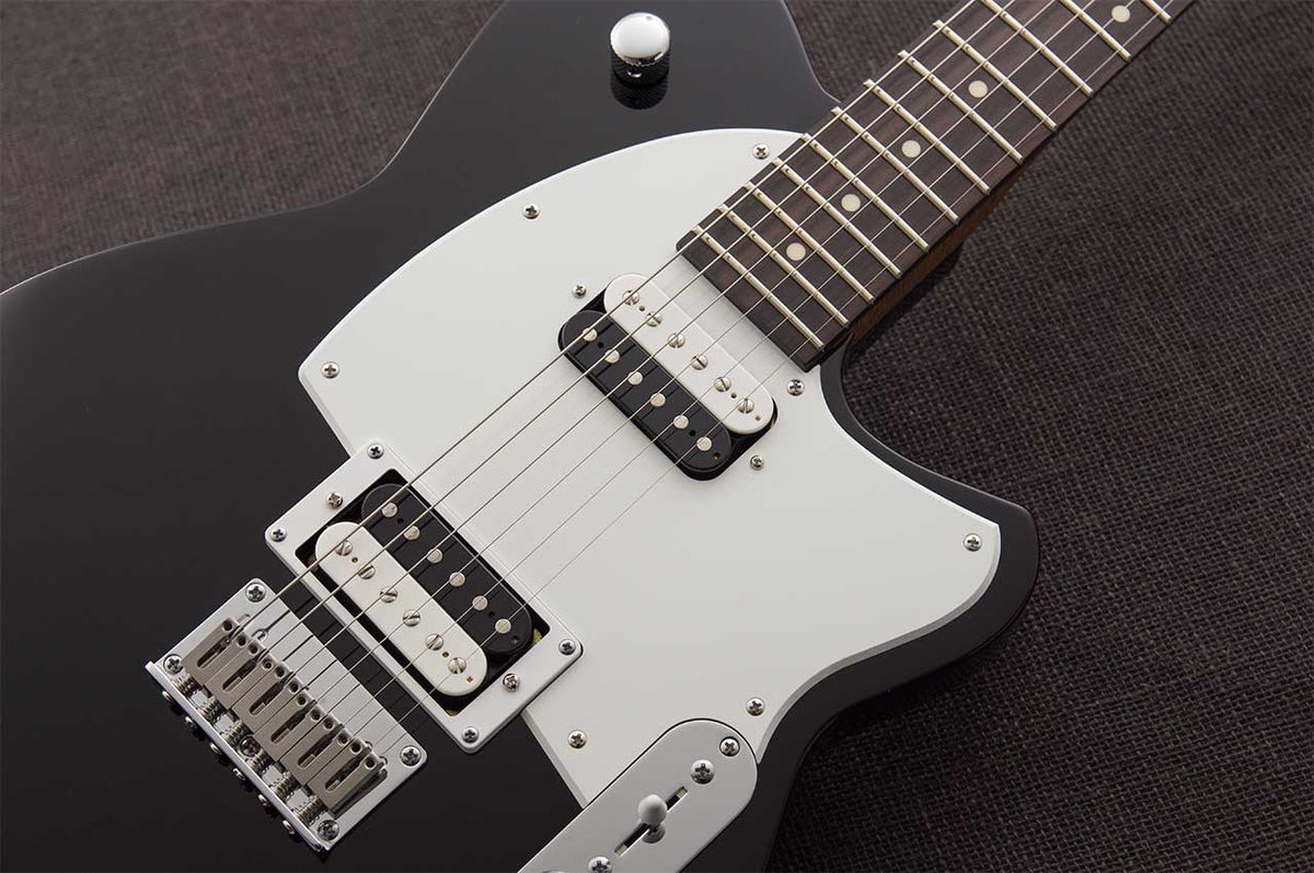 Reverend Charger Standard HH Electric Guitar - Midnight Black