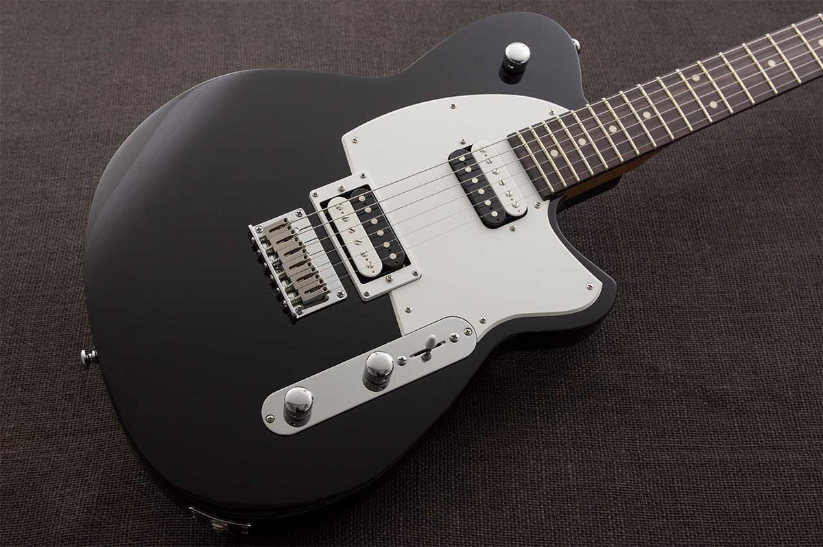 Reverend Charger Standard HH Electric Guitar - Midnight Black