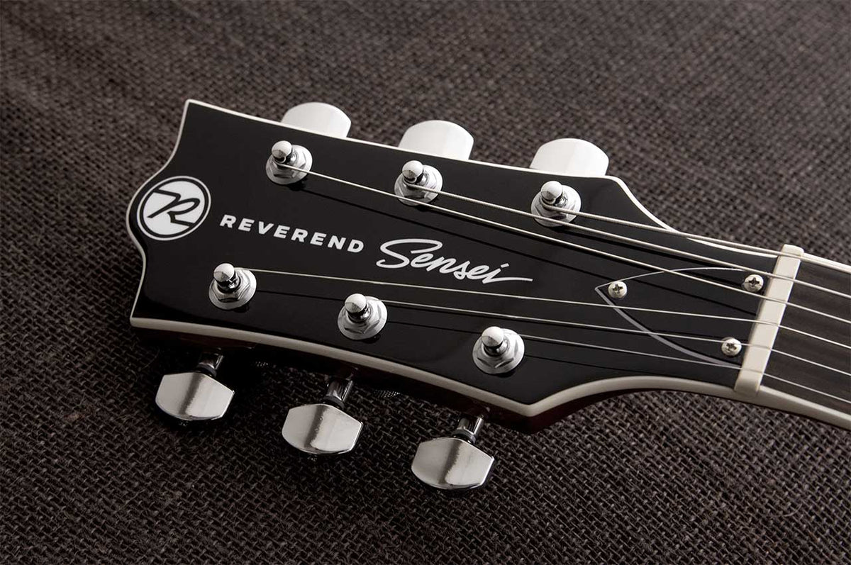 Reverend Set-Neck Series Sensei H90 Left Handed Electric Guitar - Metallic Bronze