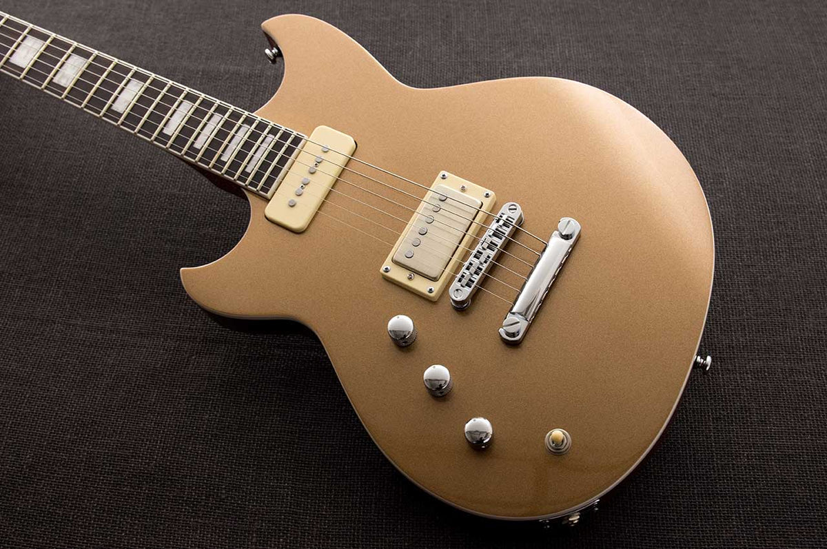 Reverend Set-Neck Series Sensei H90 Left Handed Electric Guitar - Metallic Bronze