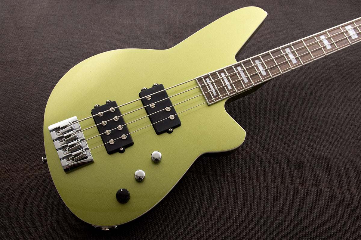 Reverend Set-Neck Series Thundergun Special Electric Bass - Metallic Limeade