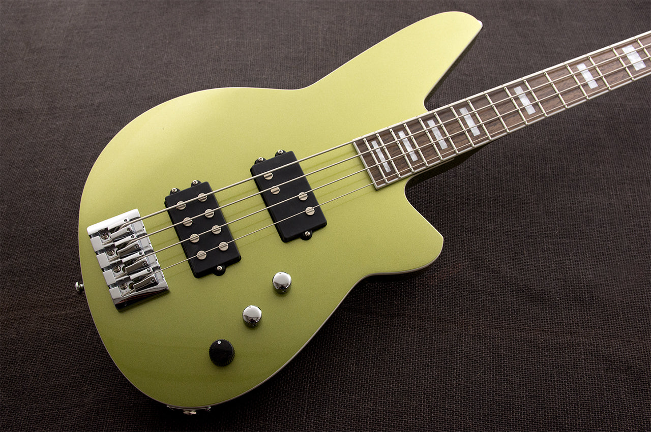 Reverend Set-Neck Series Thundergun Special Electric Bass - Metallic Limeade