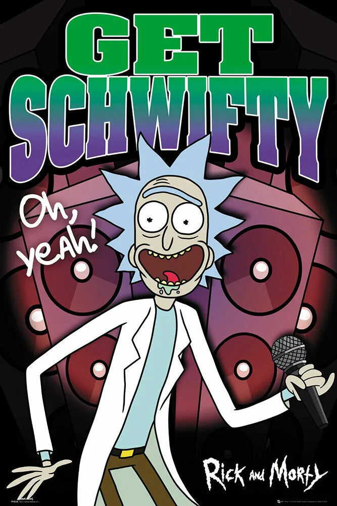 Rick and Morty "Get Schwifty" - Poster