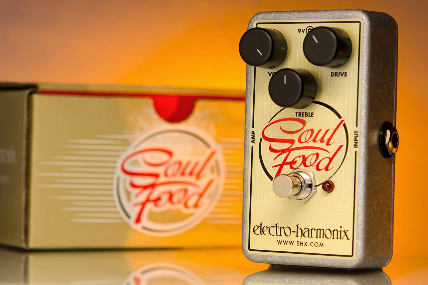 Electro-Harmonix Soul Food - Transparent Distortion / Fuzz / Overdrive Guitar Pedal