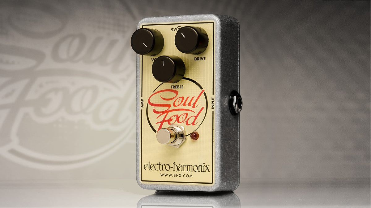 Electro-Harmonix Soul Food - Transparent Distortion / Fuzz / Overdrive Guitar Pedal