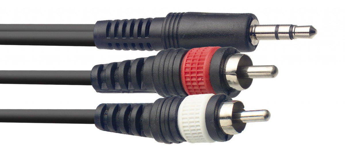 Stagg 1M/3F Split MLD Mini To RCA Cable SYC1/MPSB2CM E