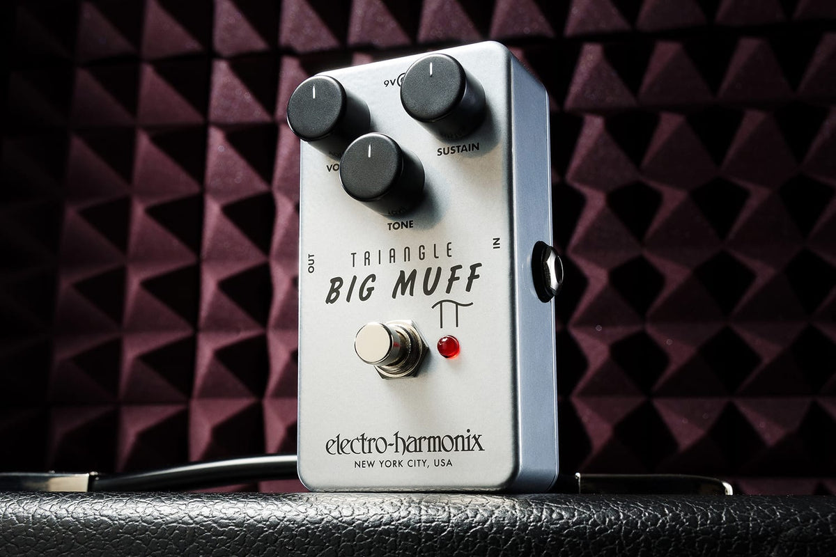 Electro-Harmonix Big Muff Triangle Fuzz Guitar Pedal
