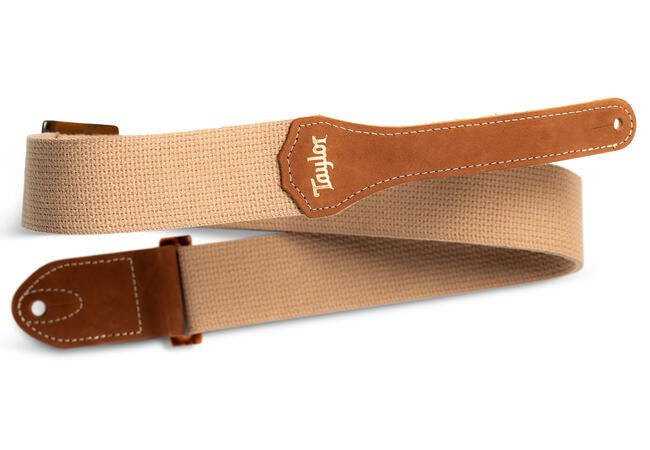 Taylor GS Mini Strap - Tan Cotton 2"