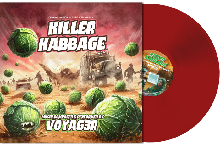 Voyag3r - Killer Kabbage (OST - Red Vinyl)