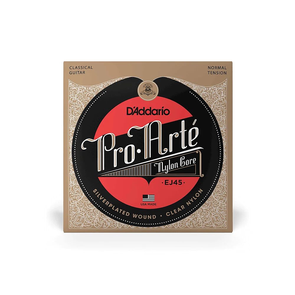 D'Addario EJ45 ProArte Classical Guitar Strings Nylon Core Normal Tension