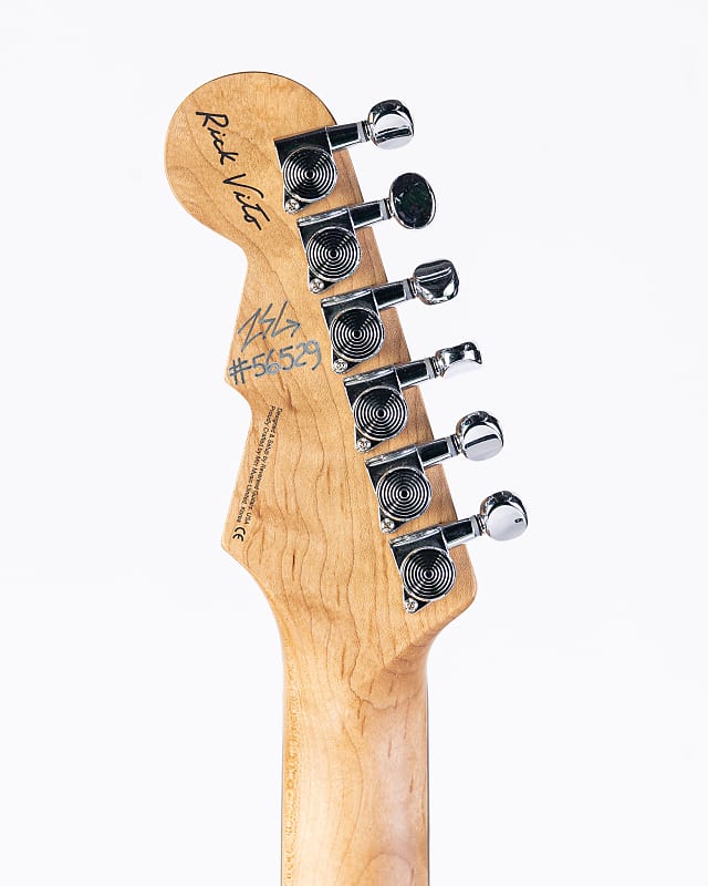 Reverend Signature Series Rick Vito Soul Agent Electric Guitar - Midnight Black