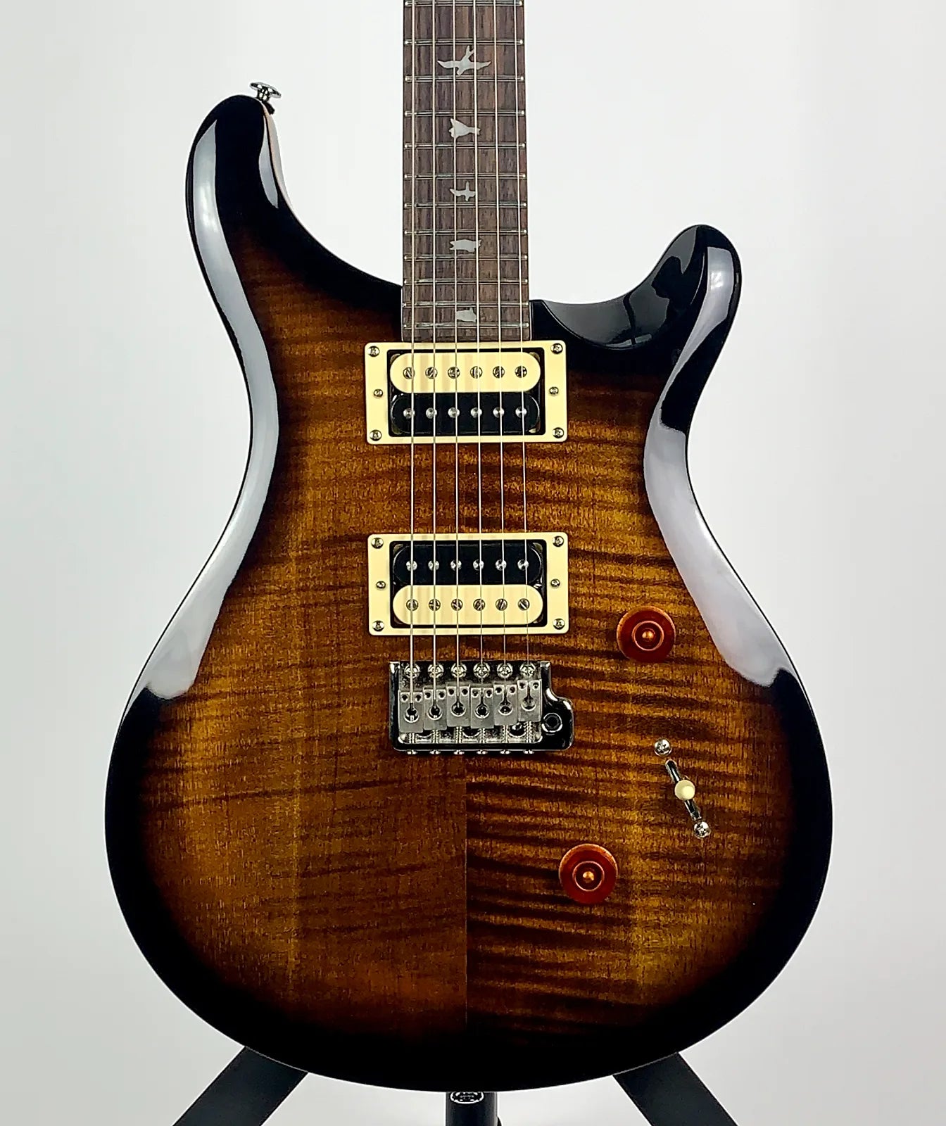 PRS SE Custom 24 Black Gold Burst