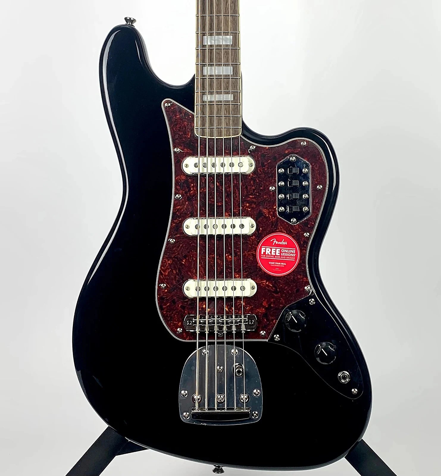 Squier Classic Vibe Bass VI Black - Rock City Music Co. Squier Classic Vibe Bass VI Black - Rock City Music Co.