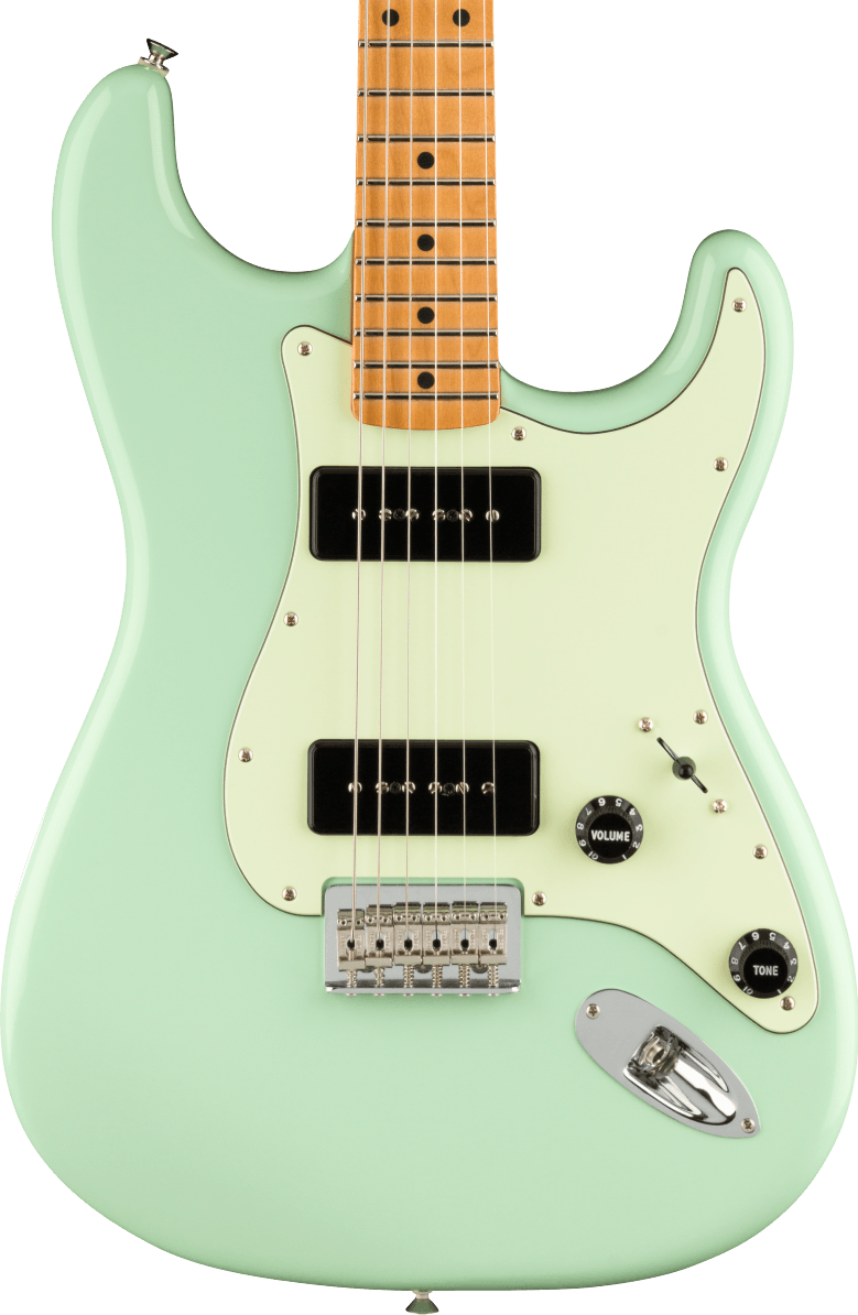 USED - Fender Noventa Stratocaster with Maple Fingerboard - Surf Green