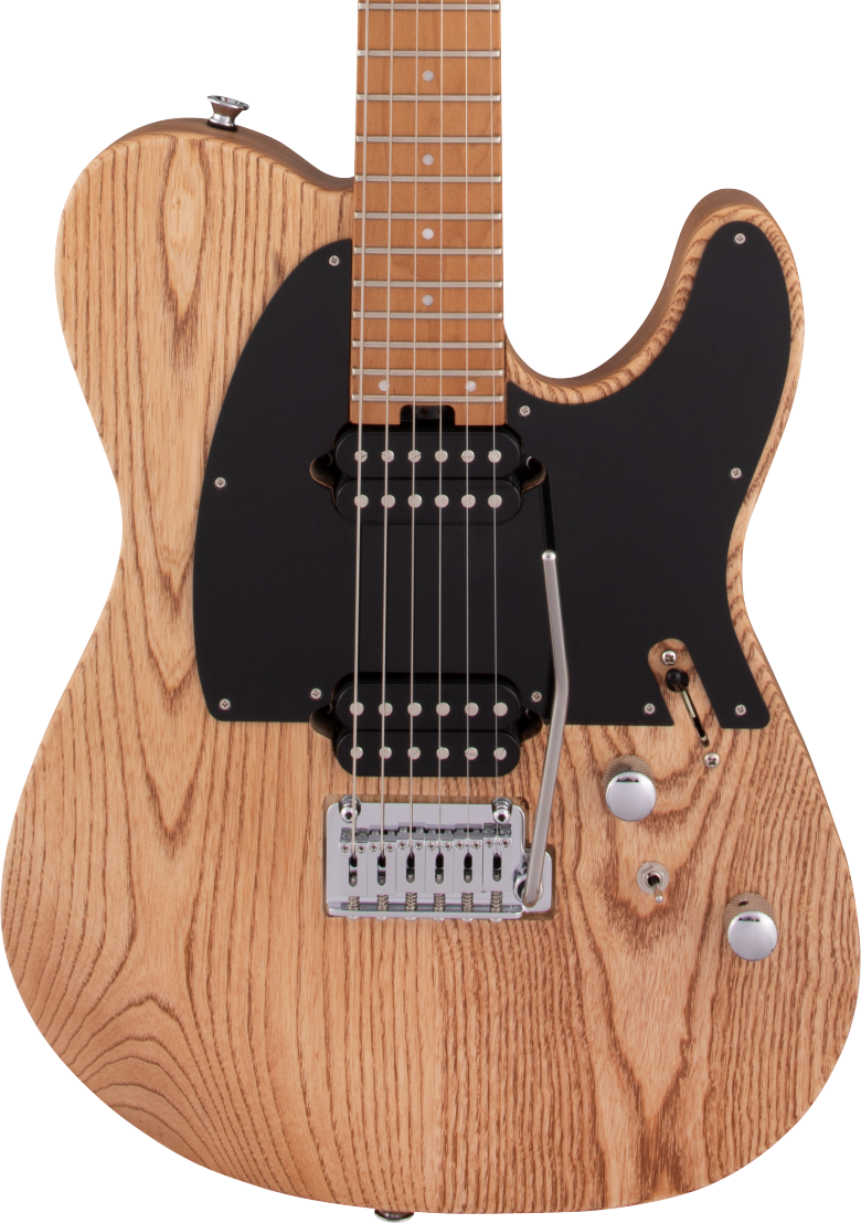 Charvel Pro-Mod So-Cal Style 2 24 Fret HH 2PT Caramelized Maple Fingerboard - Natural Ash