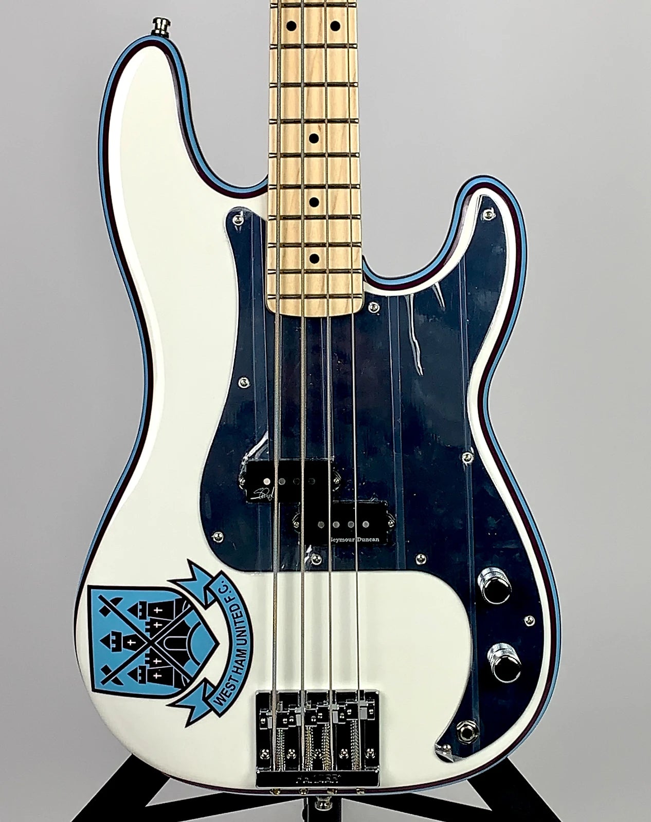 Fender Steve Harris Signature P-Bass Olympic White