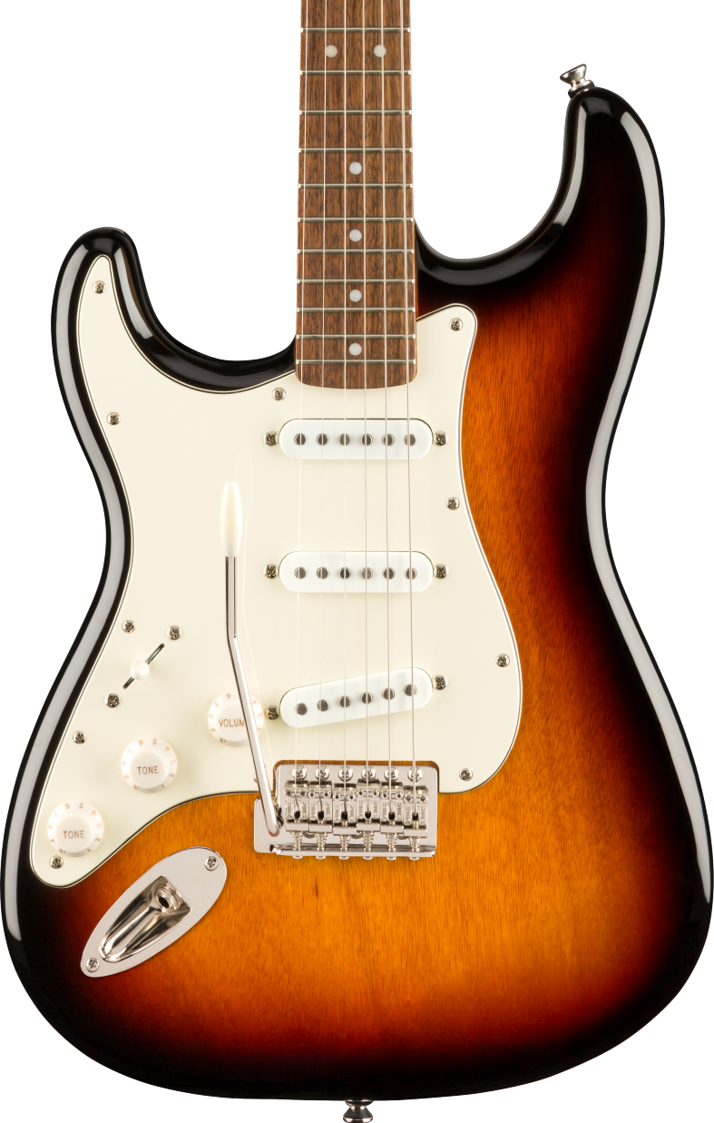Squier Classic Vibe 60s Stratocaster Left-Handed with Laurel Fingerboard - 3-Color Sunburst